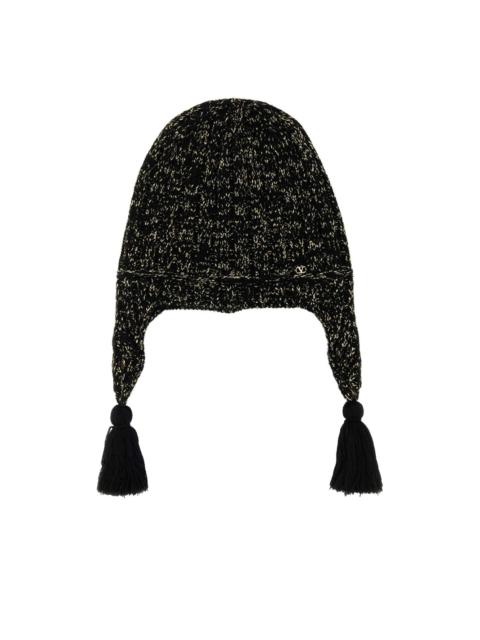 Valentino tassel-trimmed knitted hat