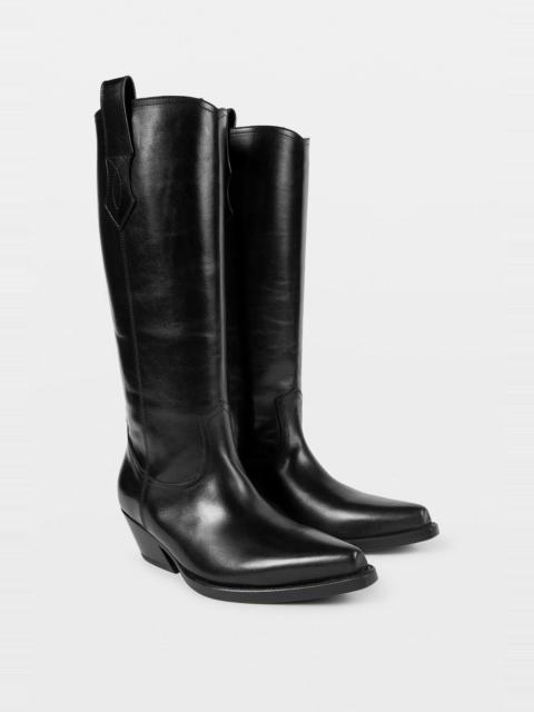 Ann Demeulemeester Sal Pointy Riding Boots