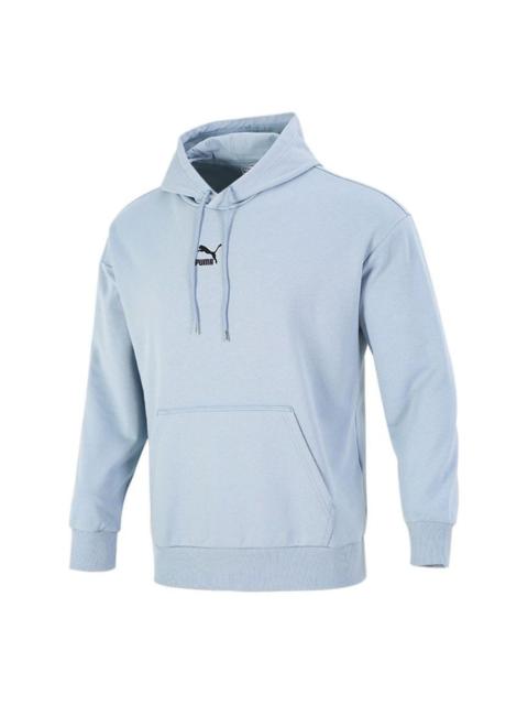 PUMA PUMA Logo Printing Knit Sports Blue 533114-61