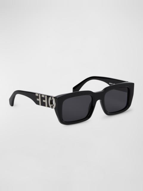 Men's Hays Acetate Rectangle Sunglasses