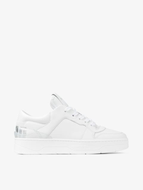 JIMMY CHOO Florent/F
White Leather Trainers