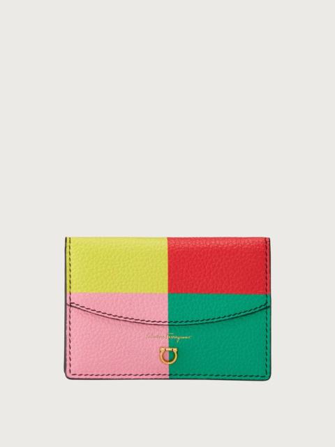 FERRAGAMO GANCINI CREDIT CARD HOLDER