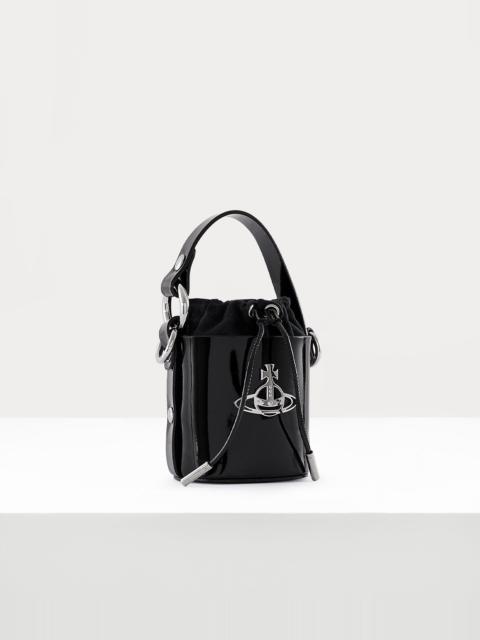 Vivienne Westwood SHINY PATENT MINI DAISY BAG