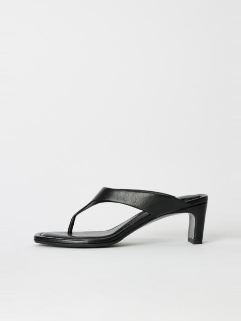 Our Legacy Karasu Sandal Malleable Black Bull Hide