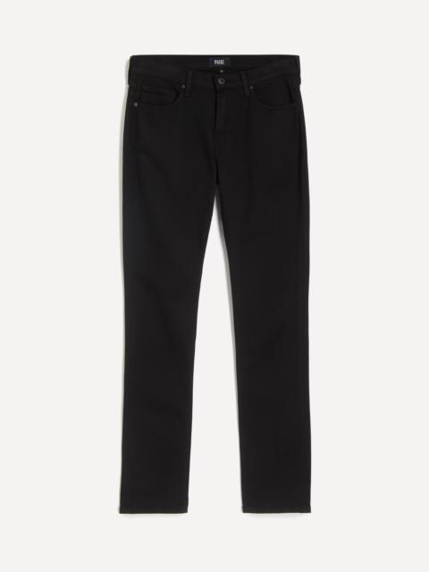 PAIGE Transcend Lennox Slim Jeans in Black Shadow