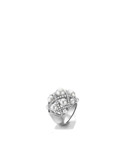 CHANEL Perles Matelassé ring