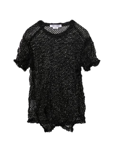 Comme des Garçons Comme des Garçons fishnet top