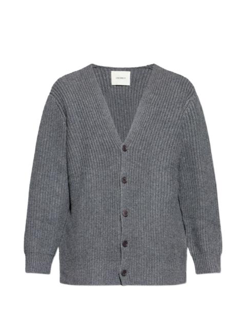 LISA YANG Leander ribbed button cardigan