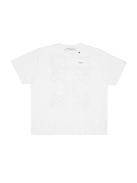 Off-White OFF-WHITE Oversized Abstract Arrows Embroidered T-Shirt White/Black