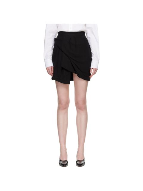 Vivienne Westwood Black Viscose Gauze Zora Miniskirt