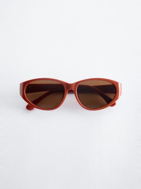 & Other Stories Oval Cat-Eye Sunglasses