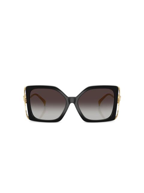 VERSACE square-frame medusa sunglasses