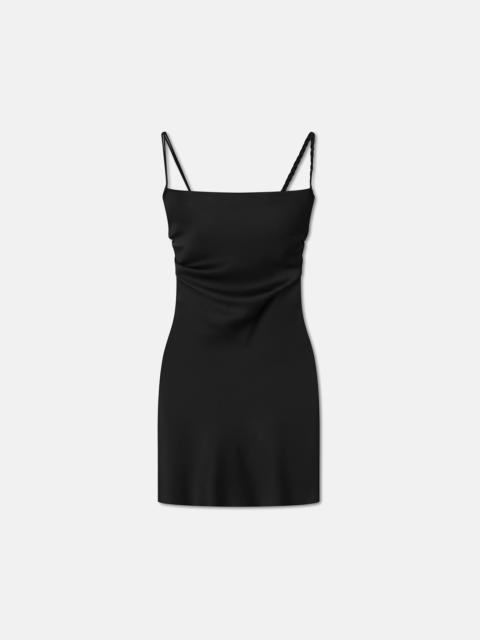 Nanushka MERVA - Slip satin mini dress - Black