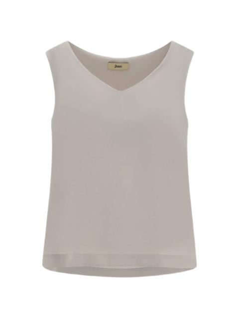 Herno V-neck buttoned top