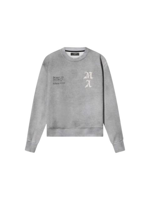AMIRI AMIRI x Wes Lang Wes Lang Solar Kings Crew Heather Grey