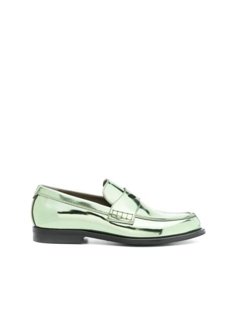 GCDS Wirdo patent-leather loafers