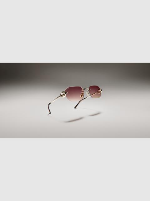 GUCCI GG2228S Rectangular-frame sunglasses