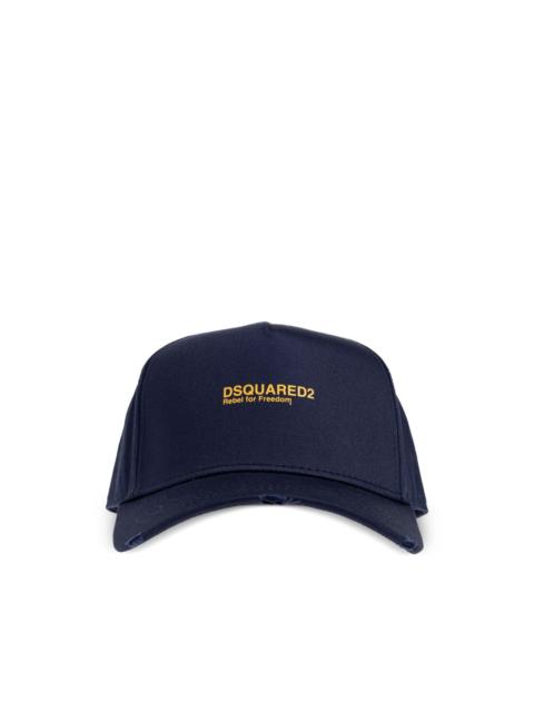 DSQUARED2 logo-print baseball cap
