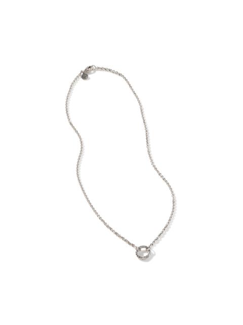 JOHN HARDY Keyring Necklace, Sterling Silver, 2.45 MM