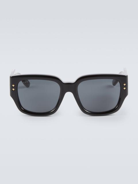 GUCCI 직사각형 프레임 선글라스