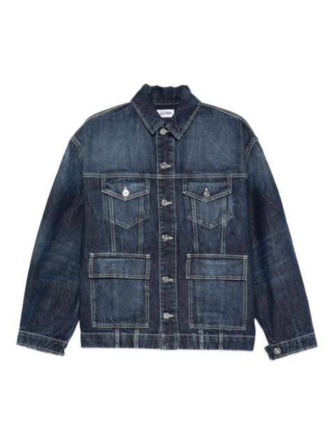 Jean Paul Gaultier drop-shoulder denim jacket