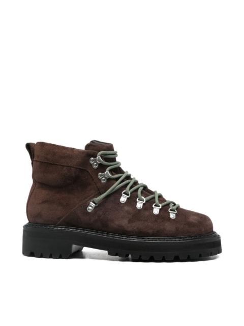 G.H.BASS SUEDE HIKING BOOTS