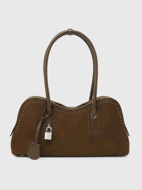 Stella McCartney Ryder Vegan Suede Shoulder Bag