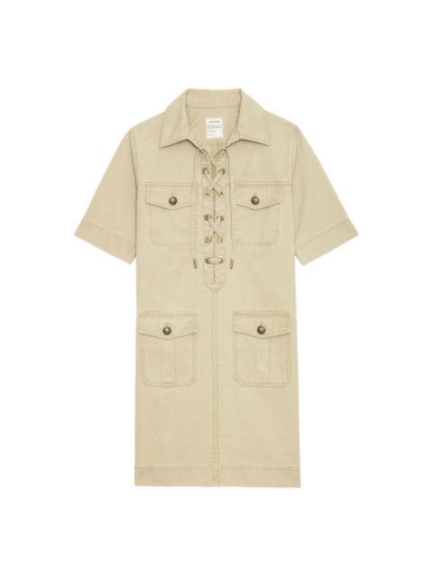 Zadig & Voltaire Record shirt dress