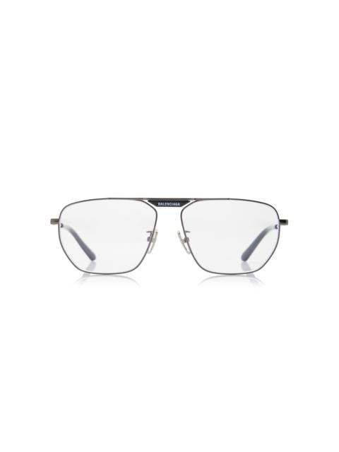 Tag 2.0 Aviator-Frame Metal Glasses black