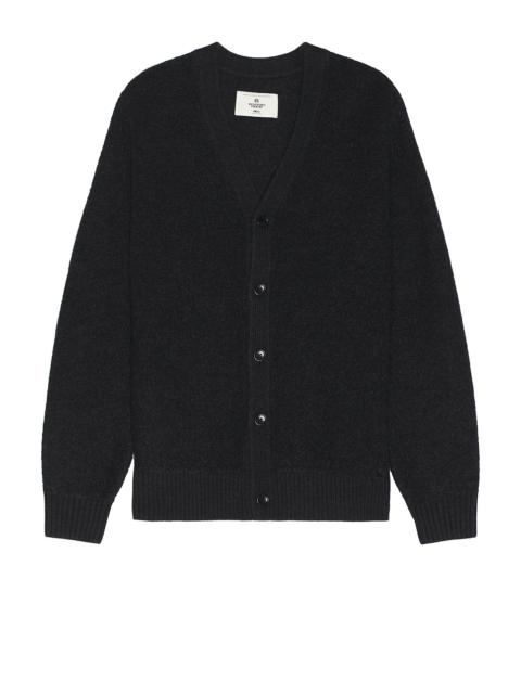 Reigning Champ Textured Boucle Turf Cardigan