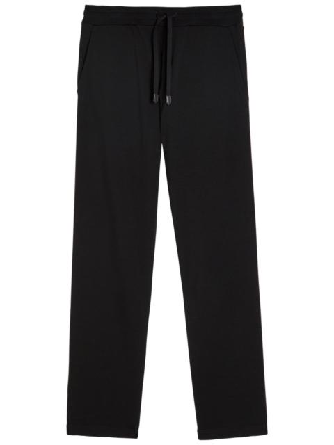 Canali Canali Pipe-trimmed Straight-leg Wool Track Pants