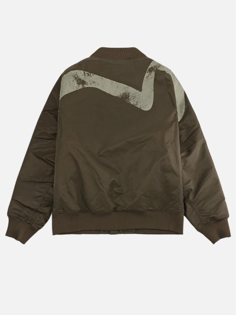 EVISU Padded Sun-Faded Daicock Bomber Jacket