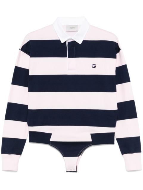 COPERNI striped polo bodysuit