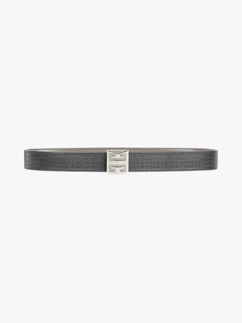 Givenchy 4G REVERSIBLE BELT IN 4G LEATHER