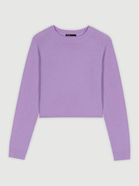 Short cashmere jumper