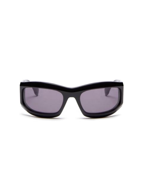 Catemu rectangle-frame tinted sunglasses