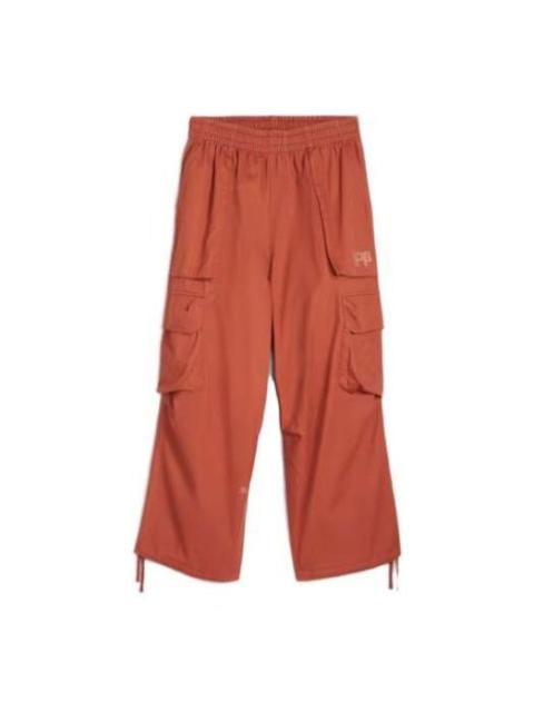 PUMA (WMNS) PUMA x PERKS AND MINI Flight Pants 'Apple Cider' 622676-41