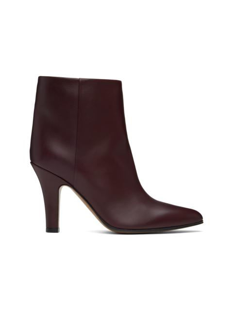 The Row Spencer Bootie in Leather | REVERSIBLE