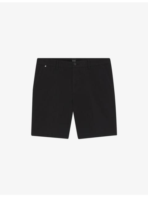 BOSS Slim-Leg Modern-Fit Stretch-Cotton Shorts