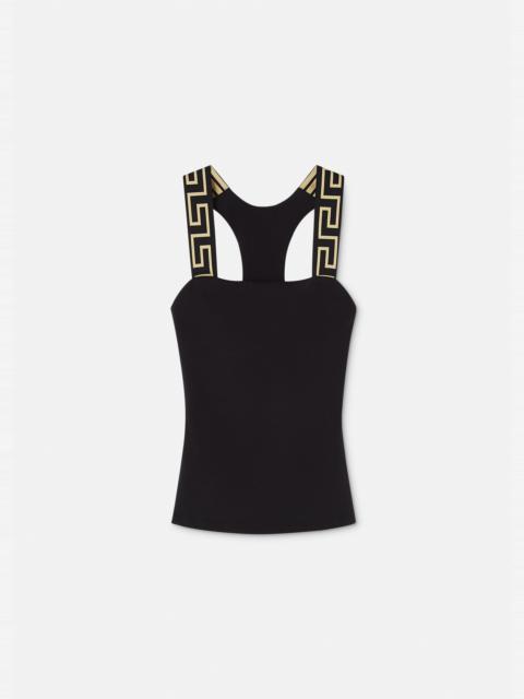 VERSACE Greca Border Gym Tank Top