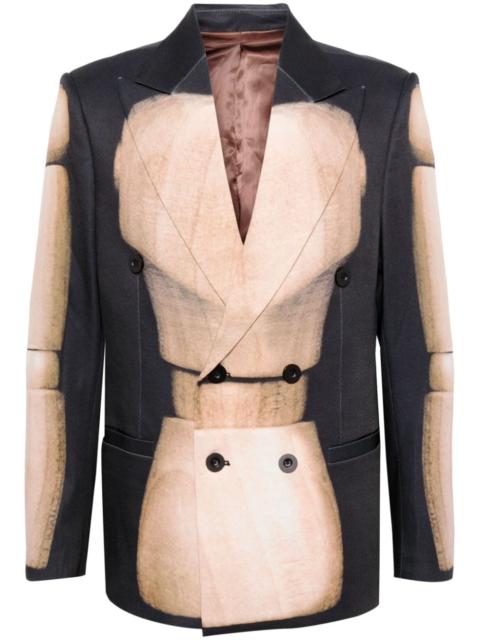 KidSuper Mannequin graphic-print blazer