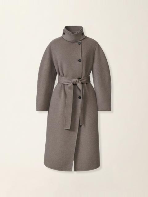 FABIANA FILIPPI Long wool and cashmere double coat