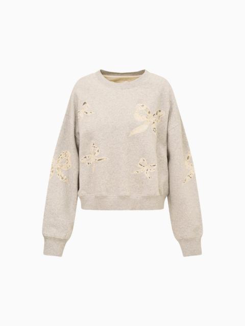 Linetta Lace Bow Pullover