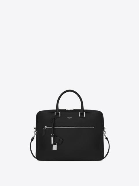 SAINT LAURENT sac de jour briefcase in grained leather
