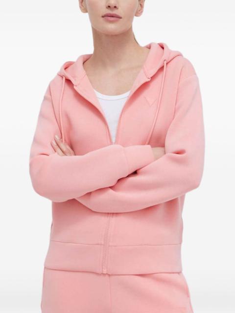 GUESS USA zip-up long-sleeve hoodie