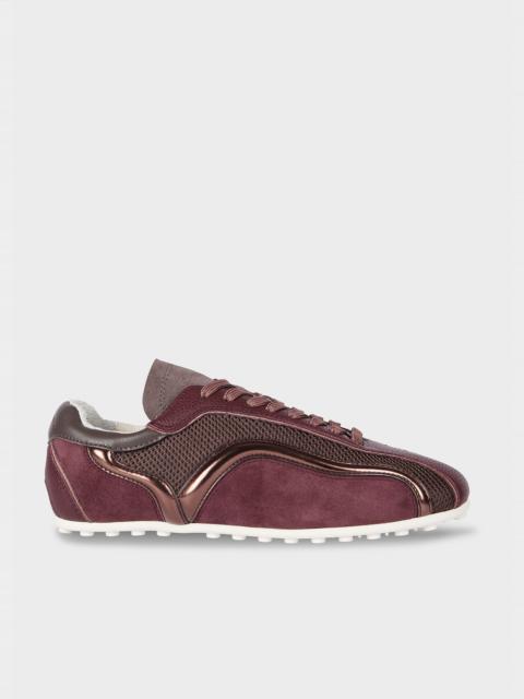 Paul Smith Women's Burgundy 'Rochelle' Trainers