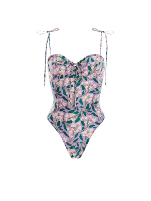 Agua by Agua Bendita Ébano Dos Gardenias Lila One Piece