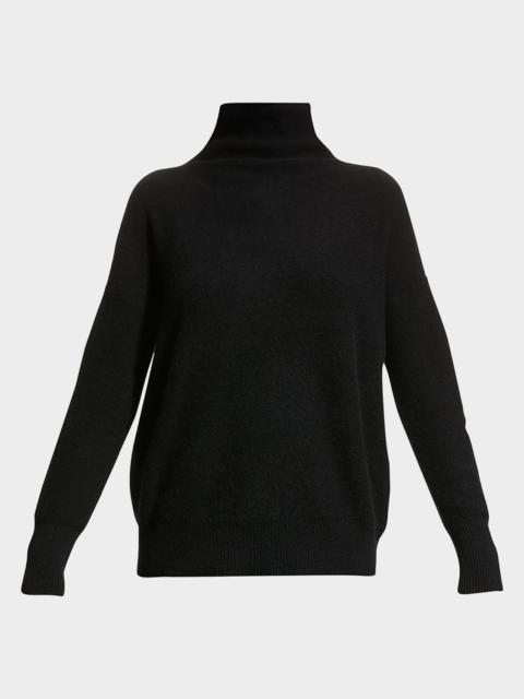 Vince Boiled Cashmere Turtleneck Pullover