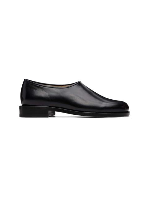 Lemaire Black Anatomic Slip On Loafers