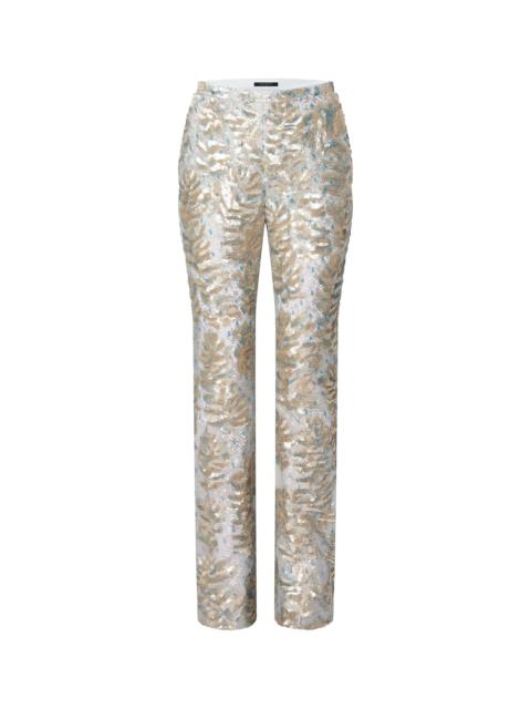 Louis Vuitton Scale Sequin Tailored Pants